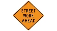 Street work ahead