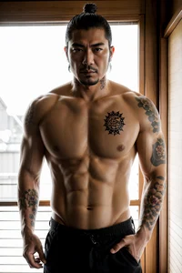 Yakuza dad