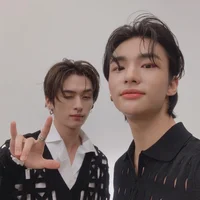 Minho and Hyunjin