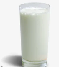 Warm glass of milk