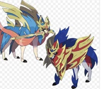 Zacian and zamazenta