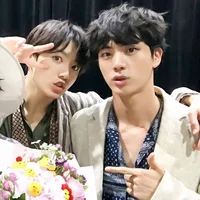 Jin and Jungkook 