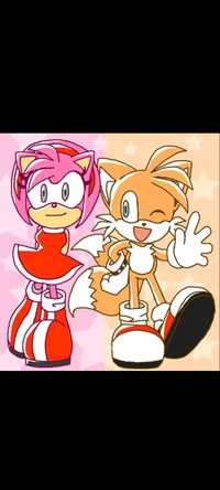 Amy y tails