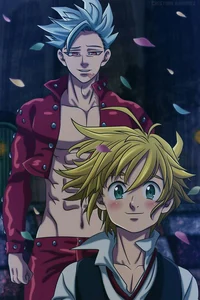 Ban y Meliodas 