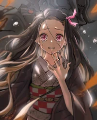 Nezuko Human Au