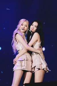 Jisoo and rose
