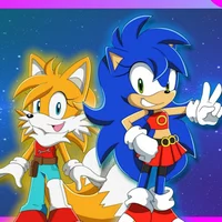 Sonica y Tailsko