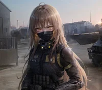 Enemy soldier girl