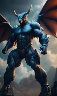 Giant kaiju furry 5