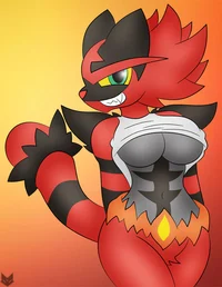 Fem incineroar