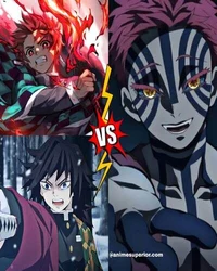 Akaza vs Tanjiro