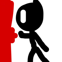 Powerful stickfigure