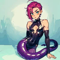 Lamia Femboy Roomate