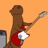Otter Guitarist