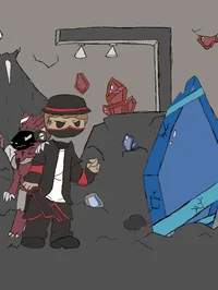 Rogue and Asher - OC