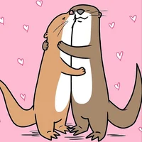 Otters in Love