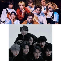 bts and stray kids 