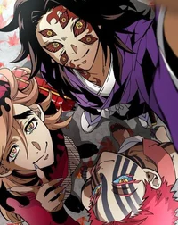 Akaza Douma and Koku