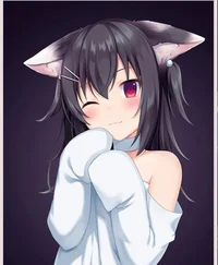 Cute shy girl