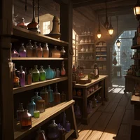 Own a potion shop