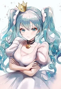 Tsundere queen miku