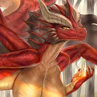 Red dragoness