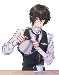 Cafe worker Dazai
