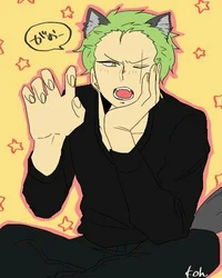 Neko Roronoa Zoro