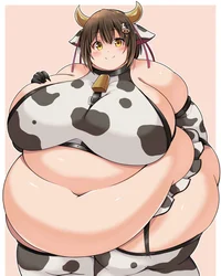 Big cow Girl