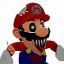 Nightmare SMG4 Mario