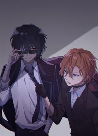Dazai and chuuya-bab
