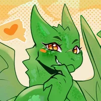 Green dragoness