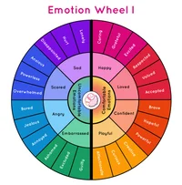 Emotions wheel
