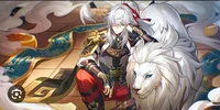 Lion tamer Jing Yuan