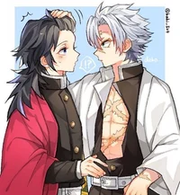Sanemi and giyuu