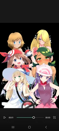 6 Pokewaifus 