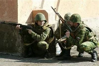 Russian soldier 1992