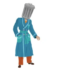 Trash Can man 