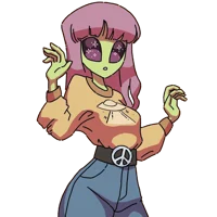 Alien girl