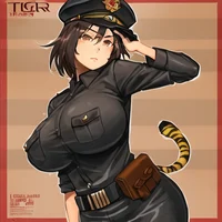 Julia the tiger girl