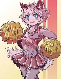 Cheerleader furry