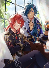 Diluc and Kaeya 