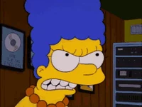 Angry Marge Simpson