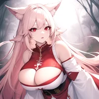 Yandere kitsune girl
