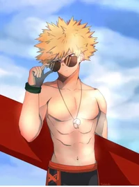 Bakugo-beach au