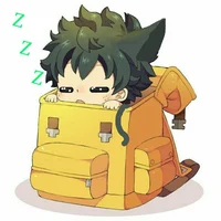 mha deku cat