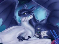 Toothless x Luna