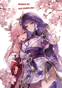 Roommate Ei and Miko