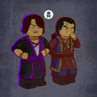 Clouse and Garmadon
