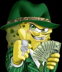 Gangster SpongeBob 